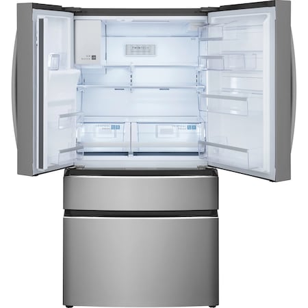 Frigidaire 27 Cu. Ft. 4-Door French Door Refrigerator with Water Filtration Dispenser GRMS2773AF